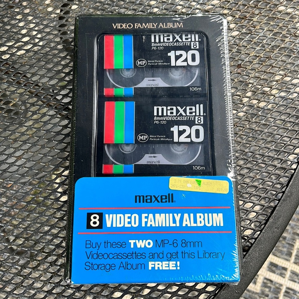 Maxwell  8 mm Video Cassettes